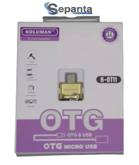 مبدل OTG microUSB کلومن مدل K-OT11